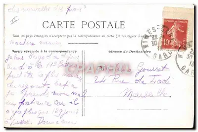 Nos Artilleurs — caricatura militar — E.A. PARIS DEPOSE n°261 — Verso