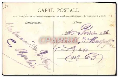 Vieja mujer en los alrededores de Auray — Arland-Nozais, Nantes — n°57 — Reverso