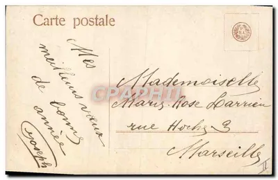 Telefoniczna młodość — Szczęśliwe Nowe Rok 1904 — PM B n°489014 — Rewers