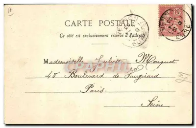 Nossos Bebês ao Telefone — Fototipia A. Burguet et Cie — Nancy — Verso