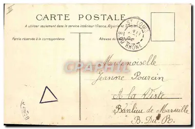 Jovem mulher ao telefone — Blanche Vidal — editor não visível — Verso