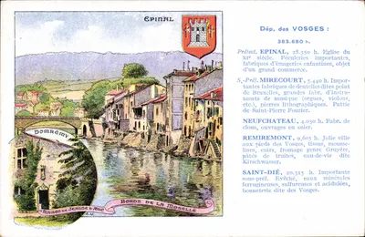 Margens da Mosela em Epinal — Editor: A.M. — Número de série: 383.680 h