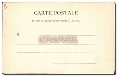 Os camponeses da França — O descanso das colhedoras — Raphael Tuck & Fils, Paris, Série 123-5 — Verso