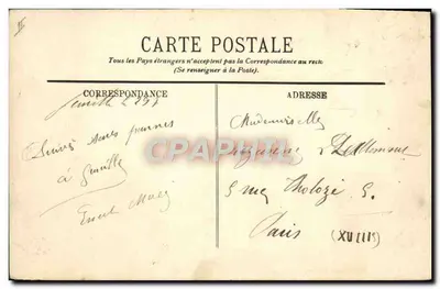 Deux Mâts au Large — LL. — n°110 — Verso