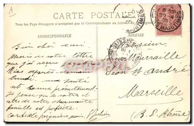 Menton — El Puerto — LL, n°424 — Reverso