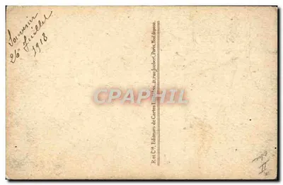 Nénette, Rintintin i Radadou — Porte-Bonheur — Wydawca R. i C.° Feuillet, Paryż — Rewers