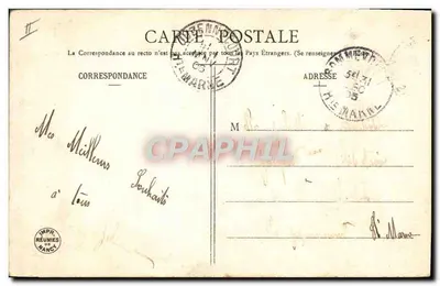Sainte Veine — 1906 — Edição Bousquet — Verso