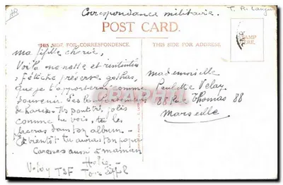 Nénénette e Rintintin — matrimonio — Destra, n° 2973 — Verso