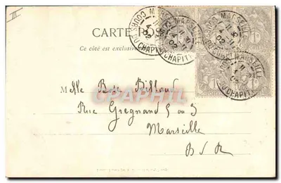 Festynia i Porta Szczęścia — N°3 — Wydawnictwo Fototype A. Bergert et Cie, Nancy — Rewers