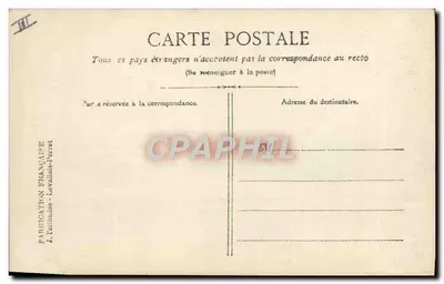 Kalendarz Porte-Bonheur — 1916 — Wydawca IDEG — N°82 (Wydane w Paryżu) — Rewers