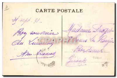 La Chabrette — Retorno do Pâtis — Fototipia Bessol e Guionte, Brive — Verso