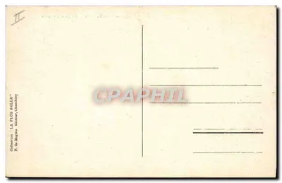 W Alpach — Młody kozioł — F. de Migeau, Chambéry — Rewers