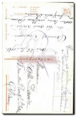 De羔s — The-goats — Kozłęta — Salon de Paris, n° 972 — Achterkant