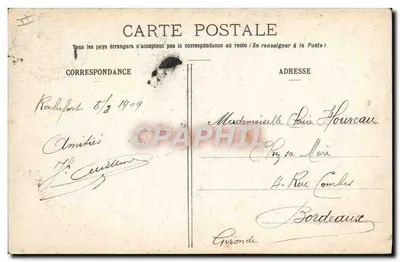 Caça às pulgas — E. R. PARIS — número de série não visível — Verso