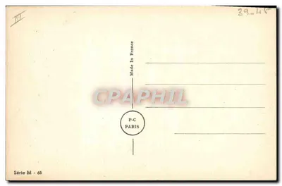 W czasie okupacji — seria M-65 — P-C Paryż — Rewers