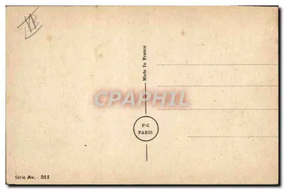 Baptystyka lotnicza — humor lotniczy — P-C PARIS, seria Av. 511 — Rewers