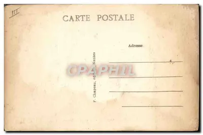 Na Bretanha — Cerca de 1840 — A Visita ao Avô — F. Chapeau, editor Nantes — Verso
