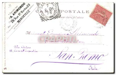 No País Bretão — O Retorno da Feira — desenho de T. Sanderson — Verso