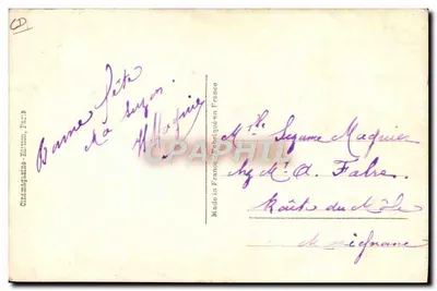 Rudolph Valentino — retrato em uniforme — Cinémagazine, n°260 — Verso