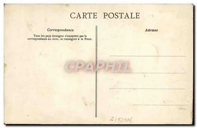 Les Départements : H.TES PYRÉNÉES — carte géographique avec illustration de la CASCADE DU LIMACON — Édition de la CHOCOLATERIE D'AIGUEBELLE — Verso