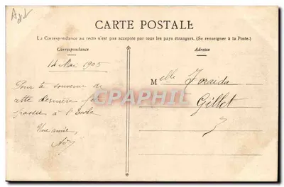 Escena de siega — Montaña — Editor no visible — Reverso