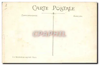 Sceny z życia normandzkiego — Po trakcie — Wydawca Brocherieux, nr 1007 — Rewers
