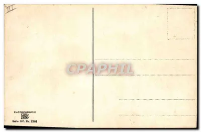 Scena di fattoria — slitta trainata da vacche — serie Photochromie n° 2264 — Verso