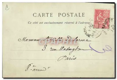 Attelage de Bœufs — scène de labour avec balles de foin — ND Phot, n° 140 — Achterkant