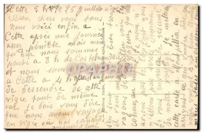 Partida para a pesca — Editor Narbo, número de série não visível — Verso