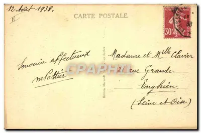 Les Sables d'Olonne (Vendée) — Départ de thonnières pour la pêche — Wydawnictwo Marsault, n°31 — Rewers