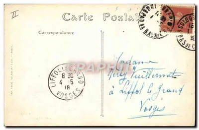 Boulogne-sur-Mer — Ogólny widok z Baterii Dune Chatillon — ND. Fot. nr 266 — Rewers