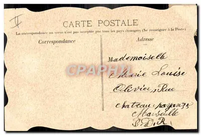 Ptak i kwiaty — kartka pocztowa — wydawca nie widoczny — Rewers