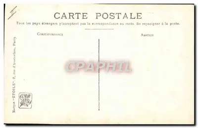 Mulher com cabras — Salon 1909 — Bettannier 'Em Alsace-Lorraine' — editor All. Bettannier, 1906 — Verso