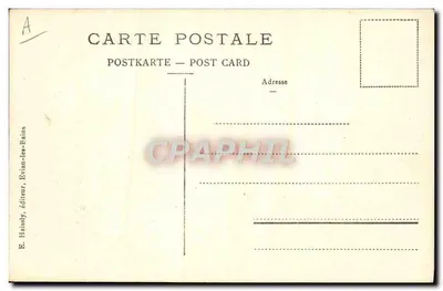 O Chévrier na Montanha — Editor E. Haisdy, Evian-les-Bains, n° 247 — Verso