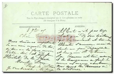 Dintorni del Mont-Dore — Bambini Modoriens che custodiscono le capre — LL. n° 112 — Verso