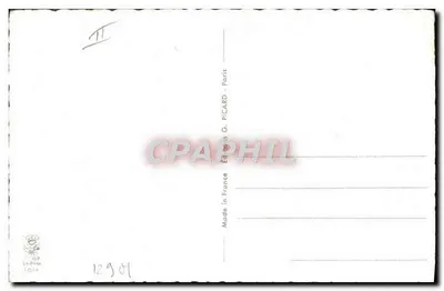 Uma ideia — cena humorística com carro vermelho e homem preso em uma árvore — desenho de CHAP — Verso