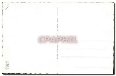 Praia — cena humorística com texto — G. Picard, n°1132 — Verso