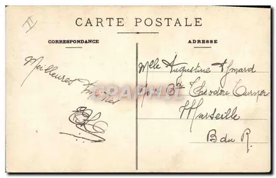Escena de combate militar — soldados en uniforme azul y rojo — editor no visible — Reverso