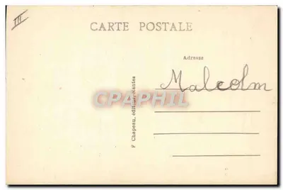 Paludière van het dorp Batz (Loire-Inf.) in kleding van zondag — F. Chapeau, Nantes, n°102 — Achterkant