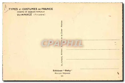 Krypta w Quimperlé — rysunek Charlesa Homualka — n°11 — Rewers