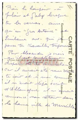 De Bretagne — Humoristisch onderwerp — J. Norais, n°21 — Achterkant