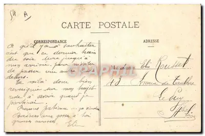 A Dança dos Paludiers na península de Guérande — Coleção T. H. — Verso