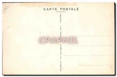 De transhumanten op weg naar de berg — La Savoie pittoresca, n°268 — Giry — Achterkant
