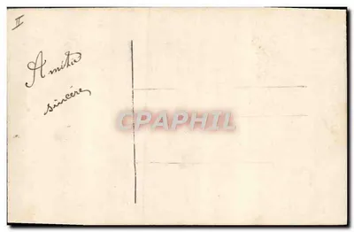 Homem ao telefone — carta postal ilustrada — editor não identificado, n° 575 — Verso