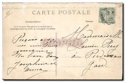 Chasse aux champignons — Forêt — C. L. C. — Verso
