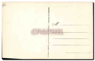 Os Trabalhos Campestres: «O Lavrador» — série 340 — Edições Art Majeriet-Bremond em Le Puy — Verso