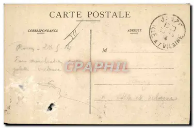 A galette de sarrasin dos colhedores — C. Jeanne, edit.-fot., Faïtaine, N° 116 — Verso