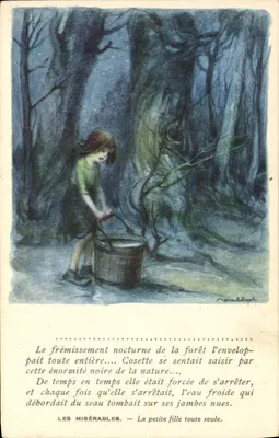 Cosette — A menina sozinha — editor R.G. Paris