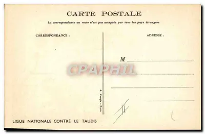 Tema: Crianças em uma cozinha — desenho de Roubbot — Ligue Nacional Contra o Taudis — Verso