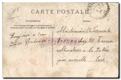 A manifestação do 1º de maio em Paris — na prefeitura do 5º — Nélio, E. Le Deley, Paris — Verso